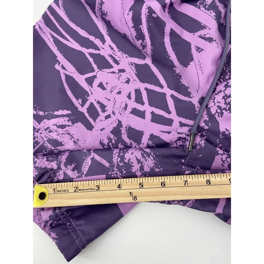 Jordan Flight‎ Poolside Shorts Mens Medium Violet Shock Swim Trunks Mesh Lined